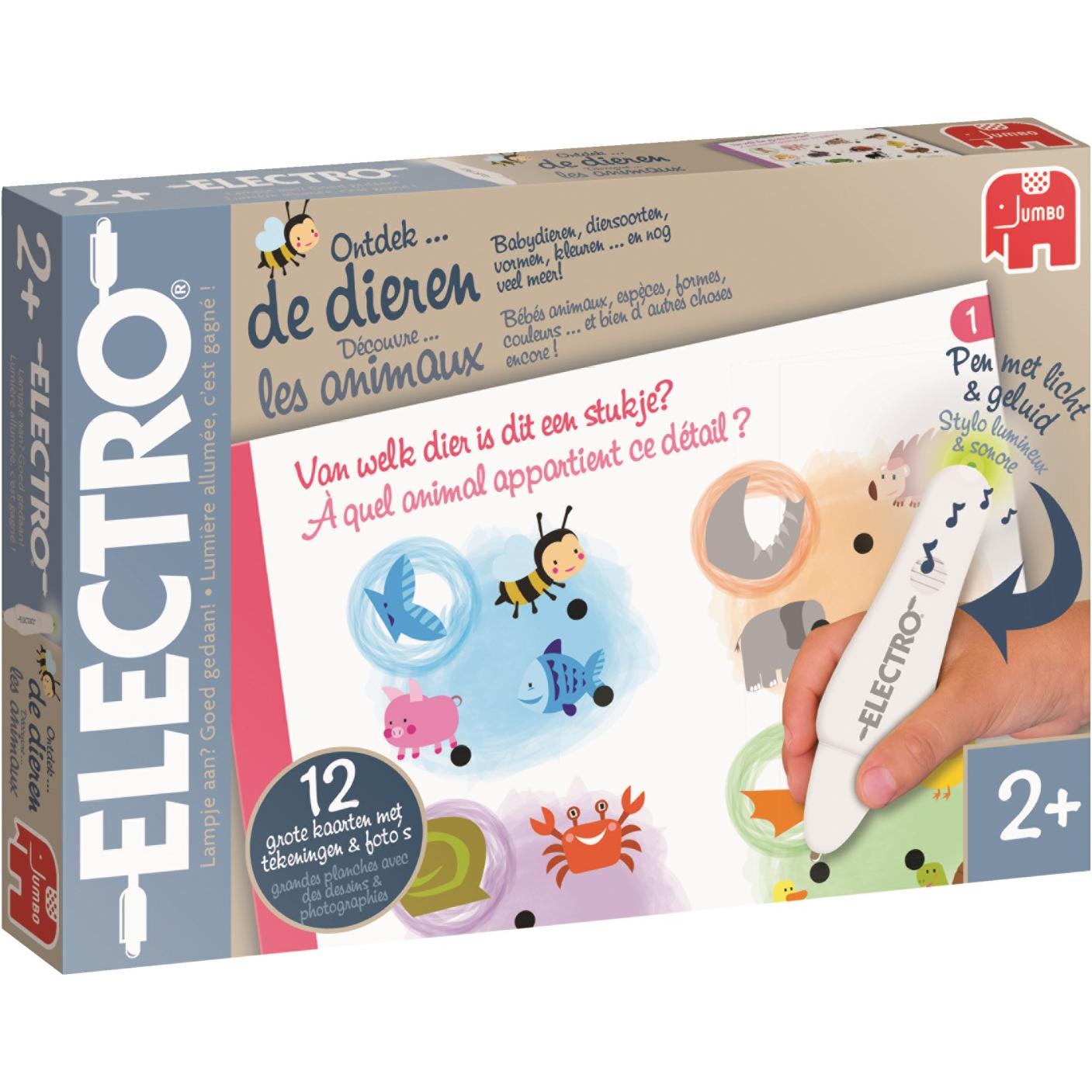 Jumbo Electro Wonderpen Entdecken Tiere (Französisch)