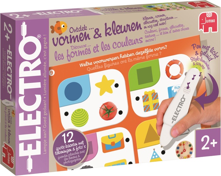 Productafbeelding Jumbo Electro Wonderpen Vormen & Kleuren (Duits, Frans)
