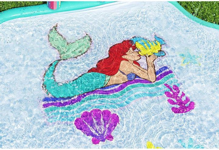 Actual product image Bestway Disney® Little Mermaid water mat 163 x 145 cm
