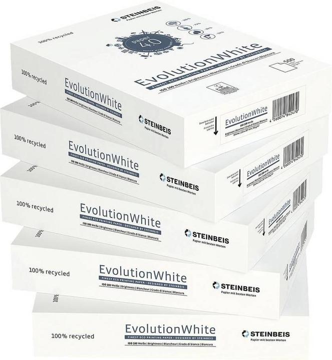 Produktbild Steinbeis EvolutionWhite (80 g/m², 500 x, A4)