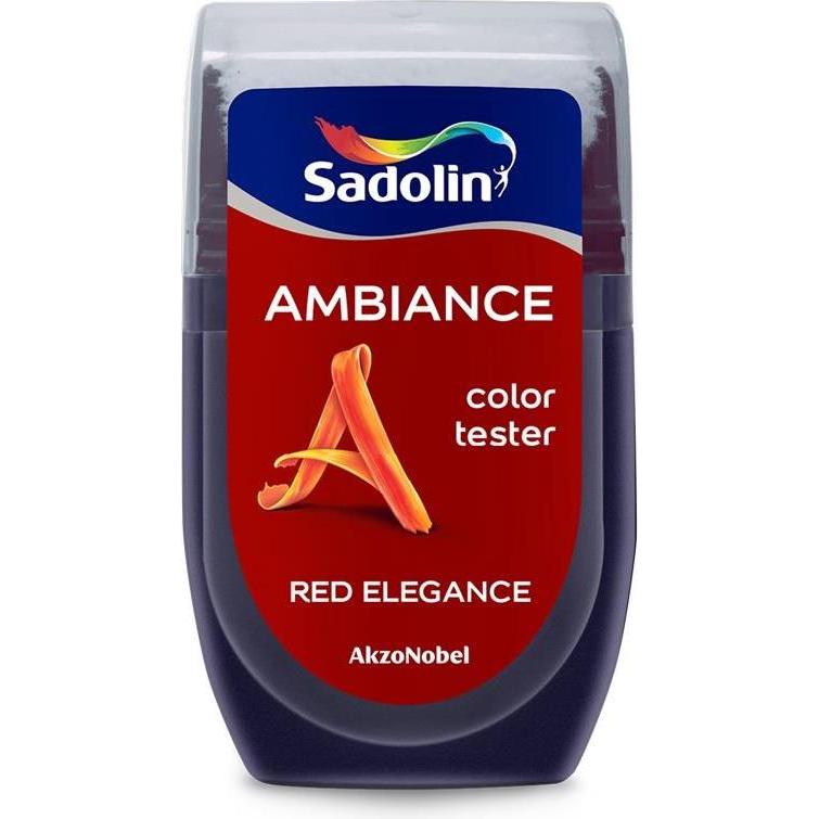 Sadolin, Künstlerfarbe + Bastelfarbe, Tester Ambiance Red Elegance 30ml (Red Elegance)