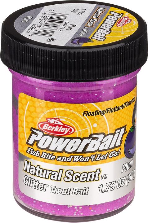 Berkley Powerbait Natural Scent Glitter Plum