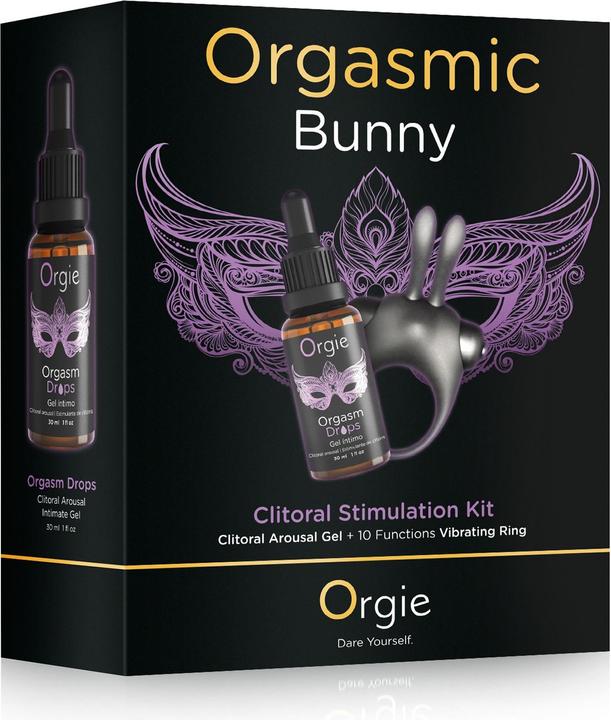 Actual product image Orgie Orgasmic Bunny Klitorale Stimulationskit