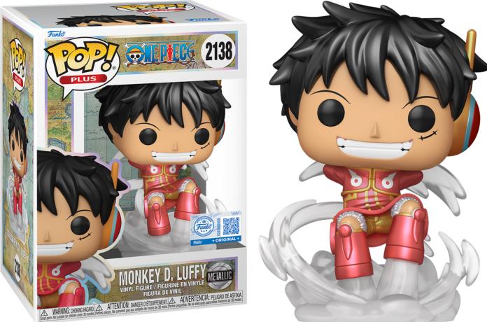 Produktbild Funko POP! Plus One Piece Monkey D. Luffy (Egghead Arc) Métallique Exclusive