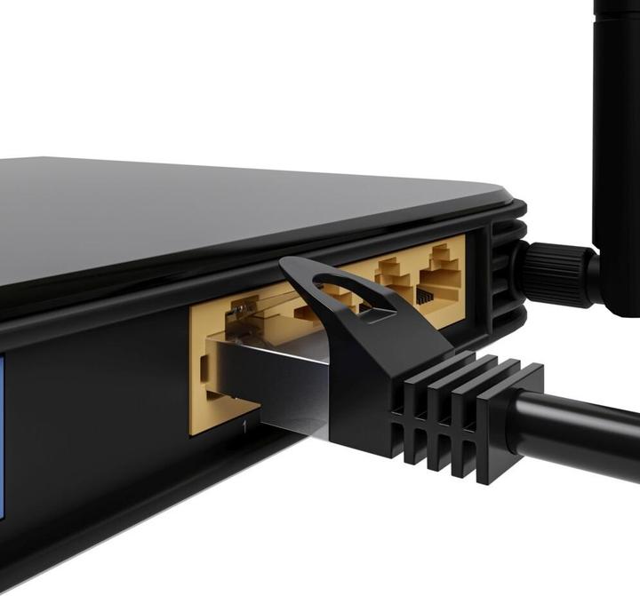 Produktbild Extralink Kat.5e FTP 0.5m | Patchcord LAN | Miedź Kabel sieciowy skrętka (F/UTP, CAT5e, 0.50 m)