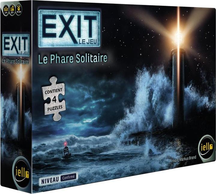 Produktbild Iello EXIT & PUZZLE Le Phare Solitaire12+/1-4 (88 Teile)
