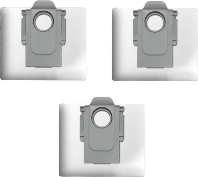 Flickbee 3x Sacs pour aspirateur pour Roborock S8+/ S8 Pro Ultra/ S7 MaxV Ultra/ S7 Pro Ultra/ Q7+/ Q7 Max+/ (3 x)