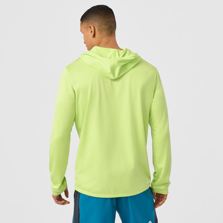 Actual product image Head Topspin Hoodie Lightlime/Teal Man (S)