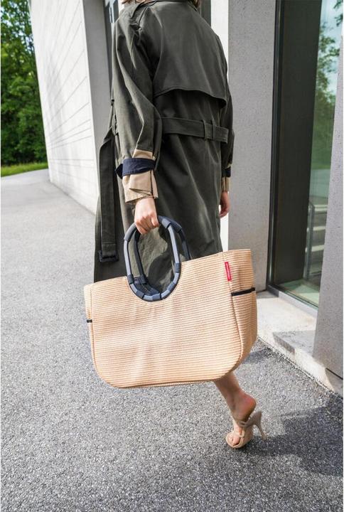 Productafbeelding reisenthel loopshopper L frame raffia black