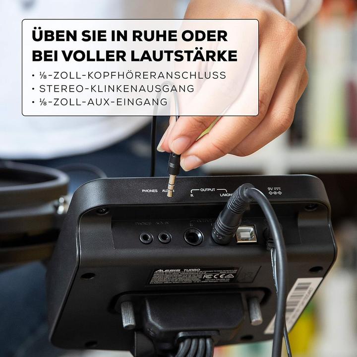 Actual product image Alesis Turbo Mesh Kit (E-drum)