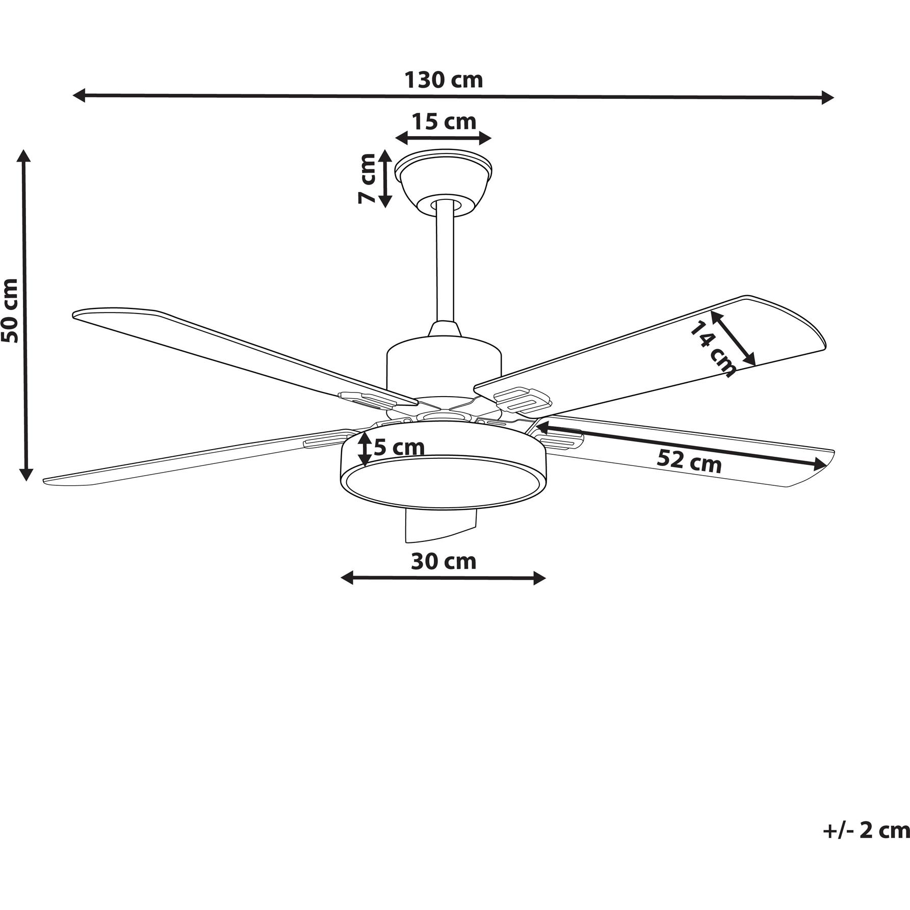 Thumbnail - Beliani Hobble, Ventilator, Grün