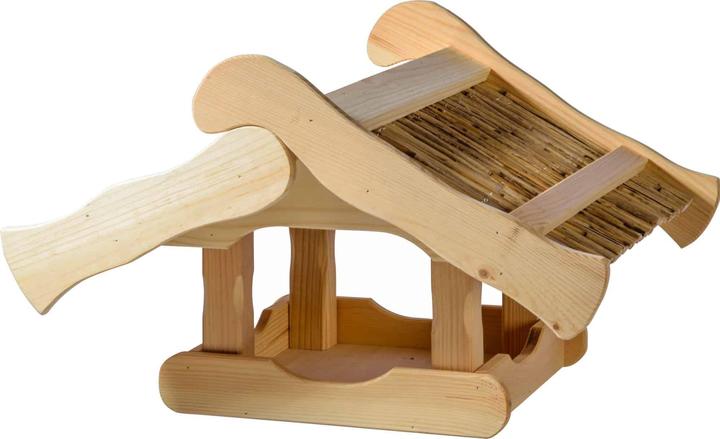 Immagine prodotto Dobar Grande casetta per uccelli "Kunoy" con tetto di paglia, per stand