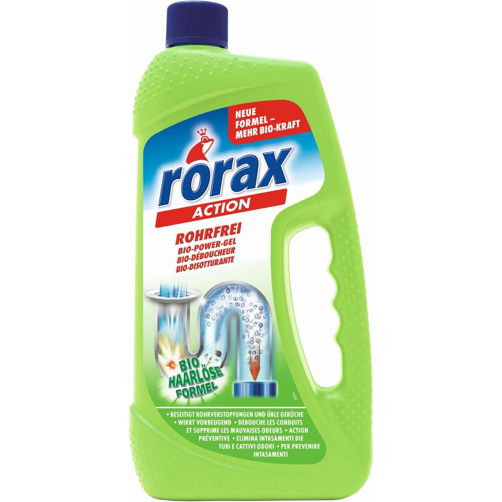 Rorax Bio Rohrfrei, Reinigungsmittel, Schwarz