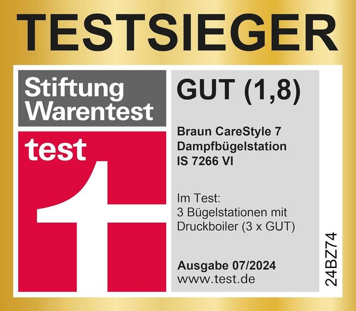 Immagine prodotto Braun CareStyle 7 IS7266 VI (2700 W, 550 g/min)