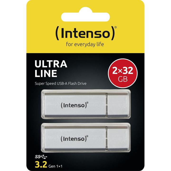 Image du produit Intenso Ultra Line 2 x 32 Go (32 Go, USB-A)
