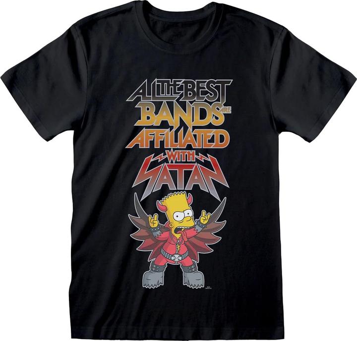 Produktbild The Simpsons Bands With Satan TShirt (M)