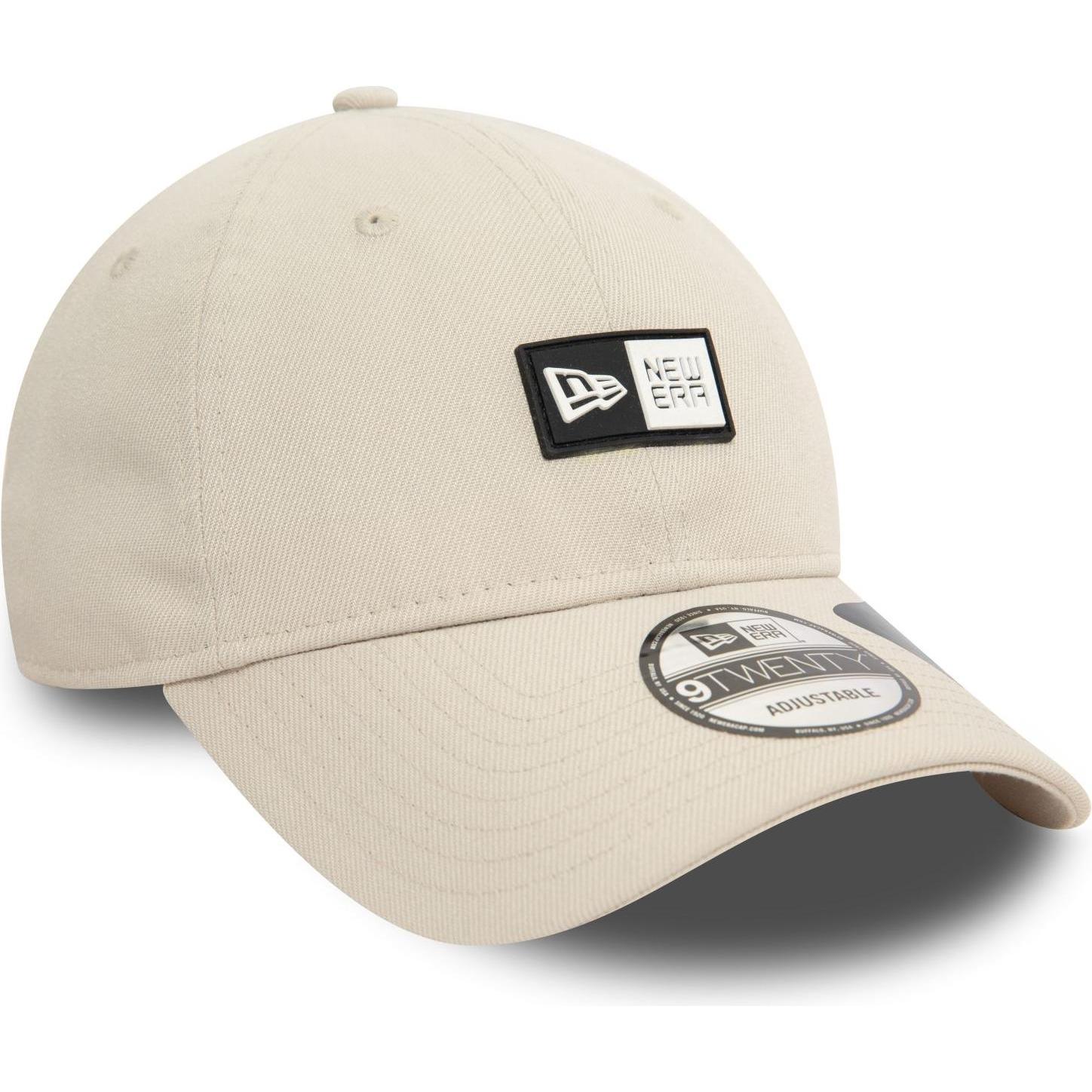 Thumbnail - New Era, Herren, Cap, 9Twenty Strapback Cap - SILICON PATCH stone beige, Beige, (One Size)