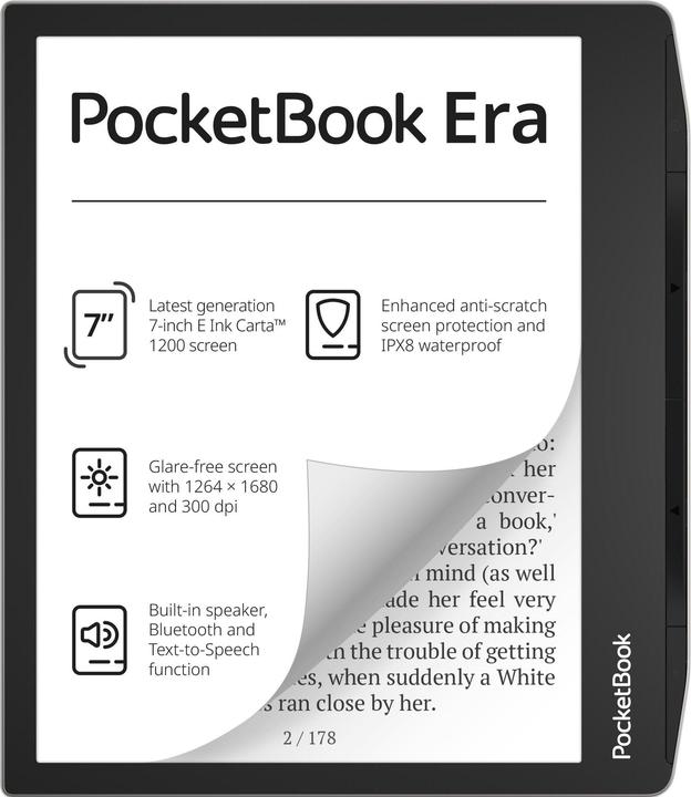 PocketBook L'era (7", 16 GB, Polvere di stelle argento)