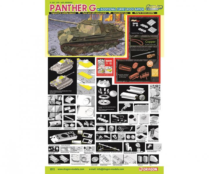 Produktbild 1:35 Panther G w/Additional Turret Roof