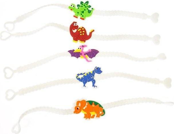 Produktbild Adar Silikonarmband mit Dinosaurier (12 Stück) (Silikon)