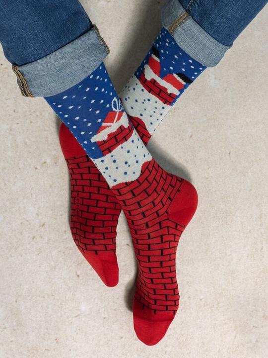 Produktbild Bleuforêt Socken Weihnachtsmann (Einzelpack, 43 - 46)