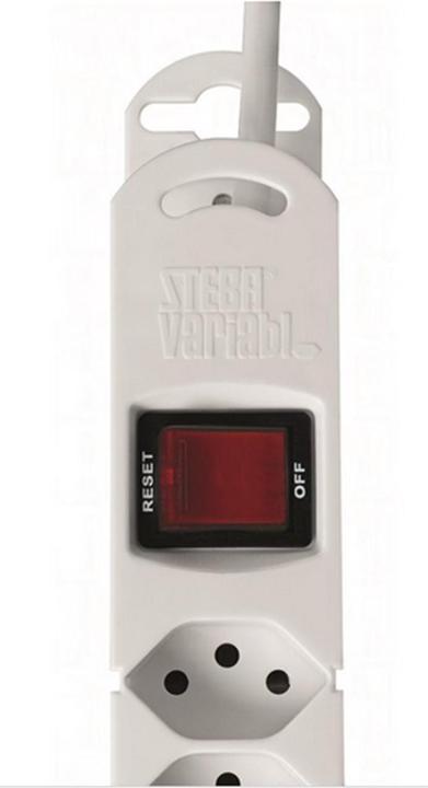 Actual product image Steffen Socket strip VARIABL 4 x T13, Mister T 320°. (4x, Type 13, 3 m)