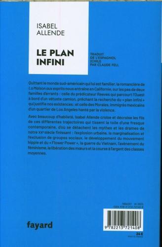 Image du produit Fayard Le plan infini (Français, Isabel Allende, 2025)