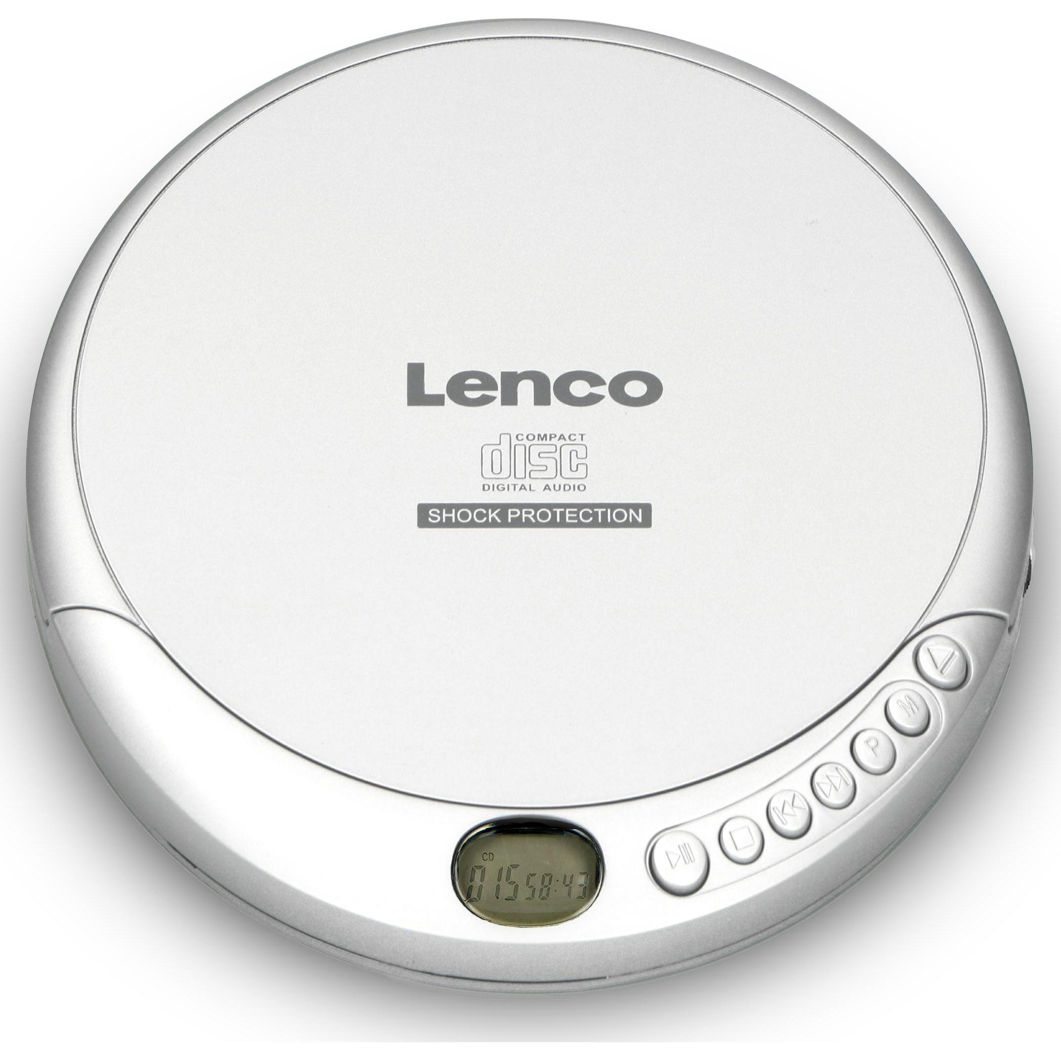 Thumbnail - Lenco CD-201, MP3 Player + Portable Audiogeräte, Silber