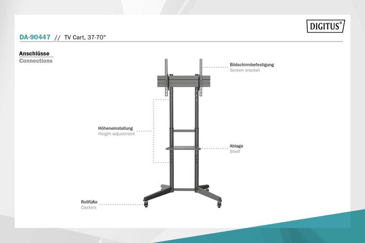 Produktbild Digitus DA-90447 (Universal, 70", 50 kg)