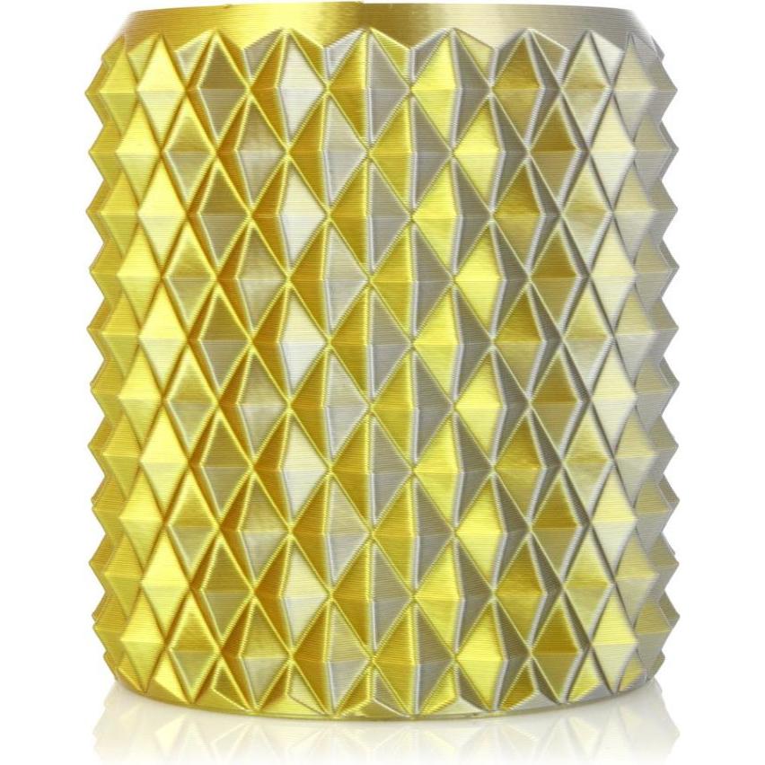 Rosa3D ROSA-PLAST Filament Refill PLA Magic Silk 1,75mm 1kg - Gold-Silver) (PLA, 1.75 mm, 1000 g), Filamenti stampa 3D, Oro, Argento