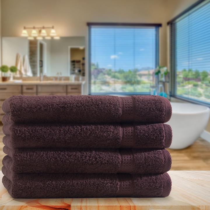 Produktbild Casativo 4er-Set Duschtücher, 70 x 140 cm, 100% luxuriöse Baumwolle (70 x 140 cm)