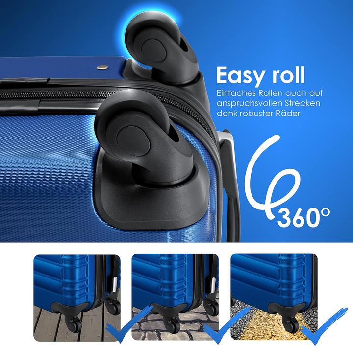 Produktbild Kesser Hartschalenkoffer-Set (55 l)