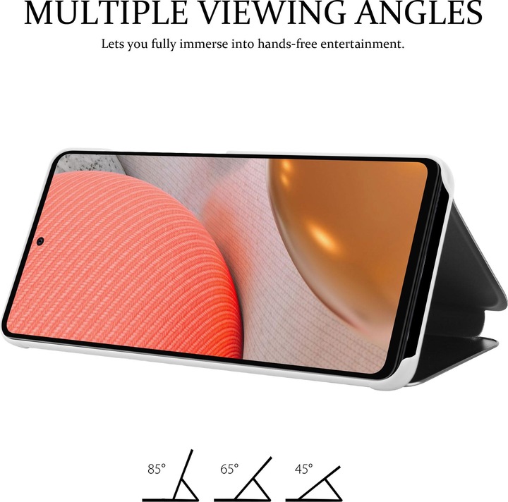 Immagine prodotto Cadorabo Copertina per specchietto retrovisore Smart View a libro (Samsung Galaxy A72 5G)