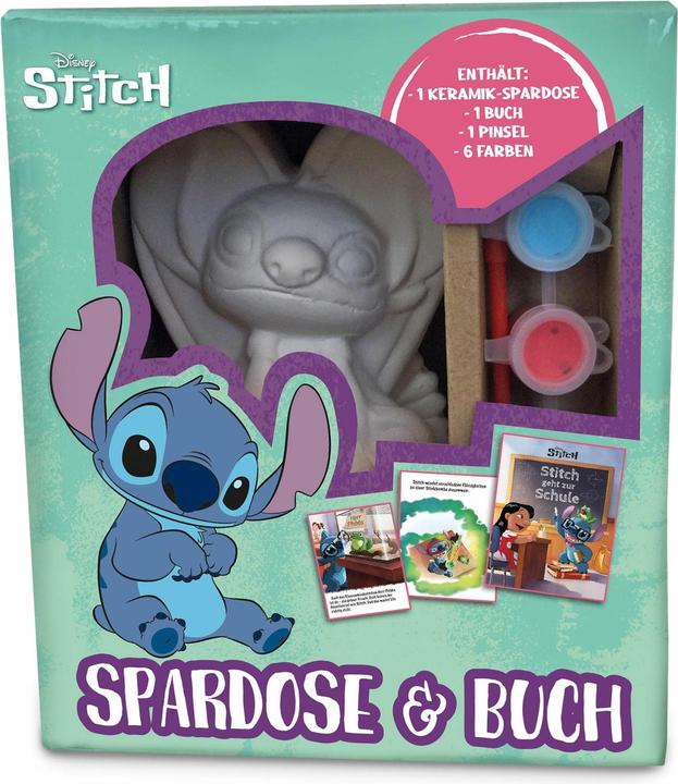 Produktbild Panini Disney Stitch: Spardose & Buch