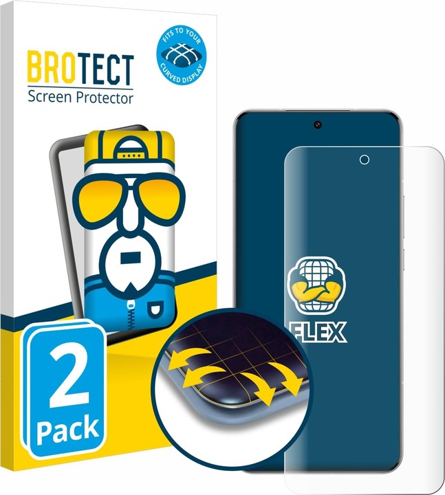 Actual product image BROTECT Full-Screen Protector (2 Piece, Xiaomi 15 Ultra)