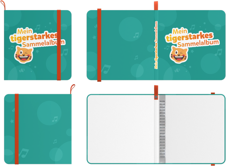 Produktbild Tigermedia Sammelalbum für Tigercards (Deutsch)