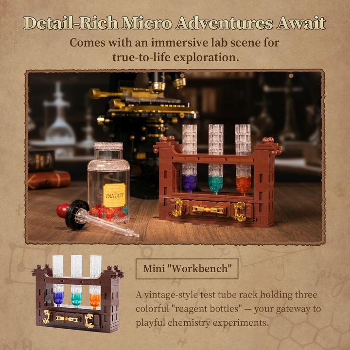 Image du produit Pantasy Original Bauset Retro-Mikroskop