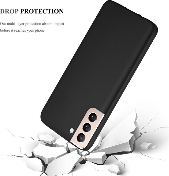 Actual product image Cadorabo TPU Matt Metallic Cover (Samsung Galaxy S21+)