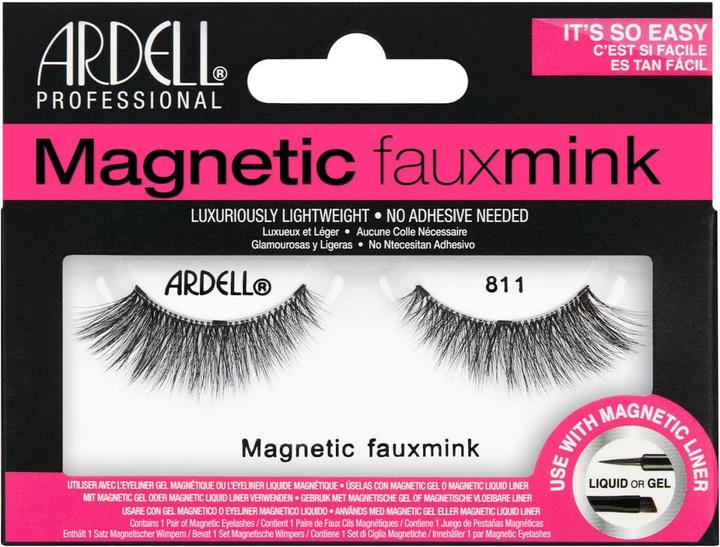 Actual product image Ardell Magnetic Lashes Faux Mink 811 (Artificial eyelashes)