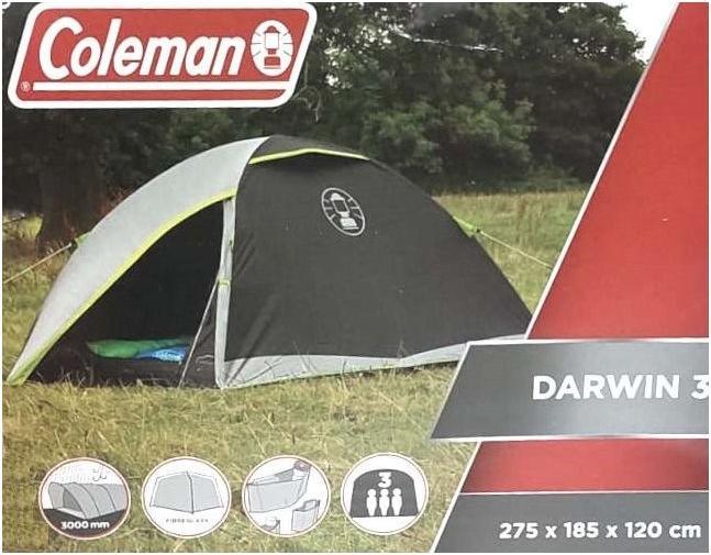 Image du produit Coleman Darwin 3 (Tente igloo, 3.40 kg, 3 personnes)