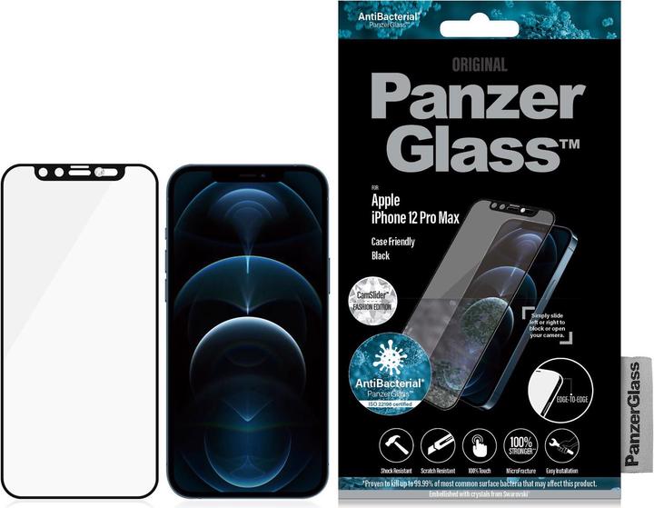 Produktbild PanzerGlass Case Friendly Swarovski (1 Stück, Apple iPhone 12 Pro Max)