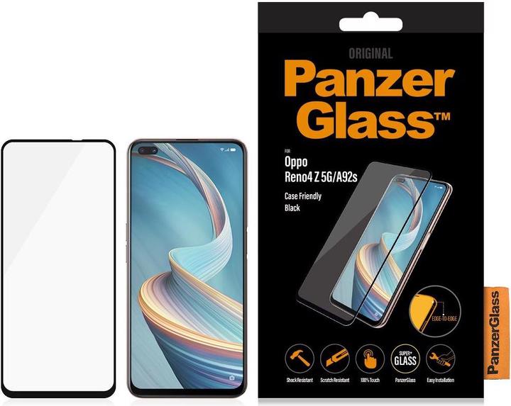 Image du produit PanzerGlass Protection de l'affichage (1 pcs, Oppo Reno 4 5G, Opposition aux A92)