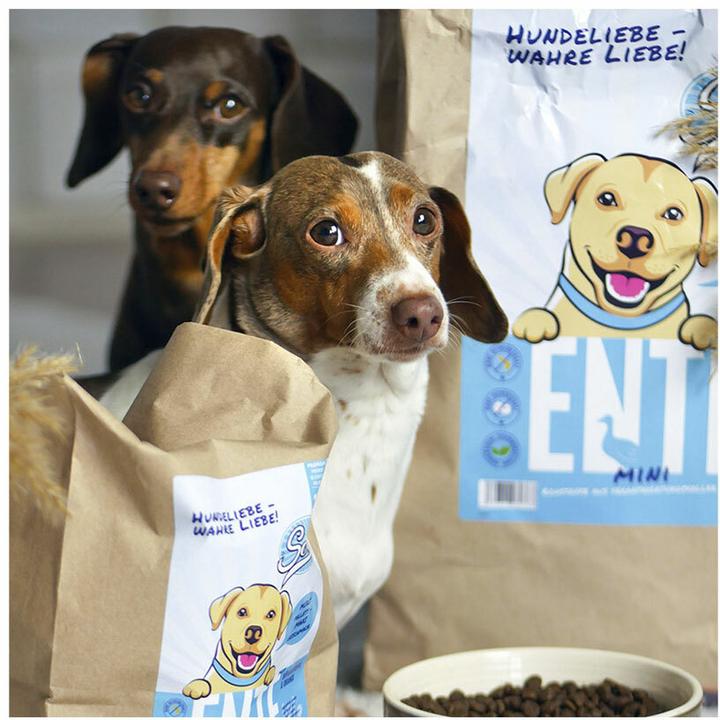 Produktbild Sollis Trockenfutter Hund Ente-Minis 500g (Adult, 1 Stk., 500 g)