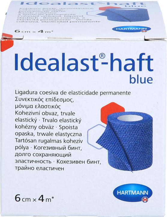Produktbild Hartmann Idealast-haft color Binde 6cmx4m blau, 1 St BIN