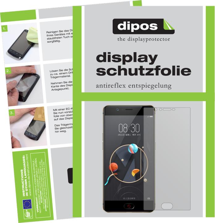 Actual product image Dipos Screen Protector Anti-Glare (2 pcs., ZTE Nubia M2 Lite)