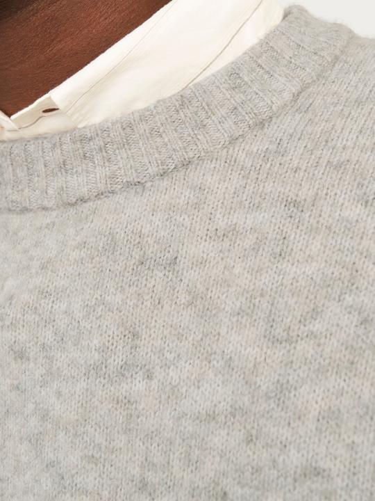 Produktbild Jack & Jones Einfarbig Strickpullover mit Rundhals Strickpullover mit Rundhals (XL)