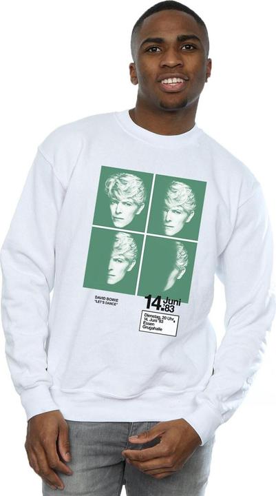 Produktbild David Bowie 1983 Concert Poster Sweatshirt (XXL)