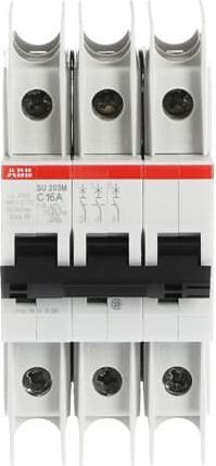 Actual product image ABB Stotz S&J automatic circuit breaker SU203M-C16