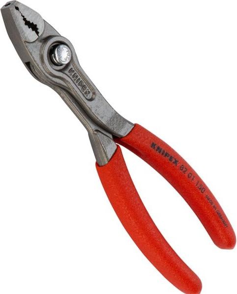 Actual product image Knipex TwinGrip front gripper 82 01 150 (red, length 150mm) (154 mm)