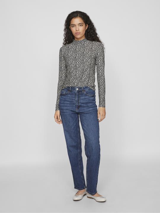 Actual product image Vila Stand-up collar top with long sleeves (XS)